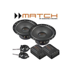 Difuzoare auto tip sistem Match MS 62C-VW.1, 80W RMS, 16.5 cm, 2 cai, set 2 difuzoare, dedicate Volkswagen