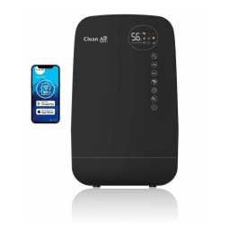 Umidificator si purificator Clean Air Optima CA607B, WiFi, Lampa UV-C, Ionizare, Difuzor aroma, Display, Timer