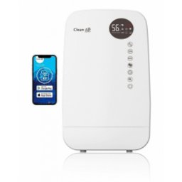 Umidificator si purificator Clean Air Optima CA607W, WiFi. Lampa UV-C, Ionizare, Difuzor aroma, Display, Timer