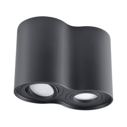 Lampă spot HADAR R2 2xGU10/10W/230V negru