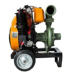 4LD 640LY3 MS Antor Motopompa presiune maxima 7.5 Bari pe motorina , pornire manuala , motor 13 Cp , absortie si refulare 4 ''