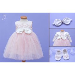 Set botez 4 piese Sweet Strawberry Cream