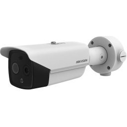 Camera bullet IP cu termoviziune Hikvision DS-2TD2617B-3/PA(B) pentru masurarea temperaturii corpului