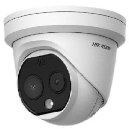 Camera bullet IP cu termoviziune Hikvision DS-2TD1217B-3/PA(B) pentru masurarea temperaturii corpului