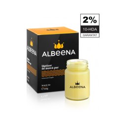 Laptisor de matca pur crud 2% 10-HDA 100gr - Albeena