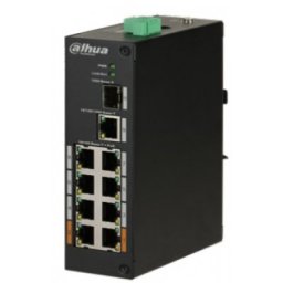 Switch cu 8 porturi PoE Dahua PFS3110-8ET-96-V2