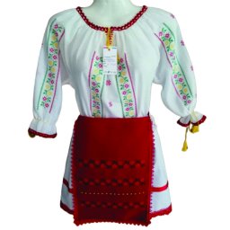 Costum popular copii, bumbac 100% de calitate superioara - LLDJ10120