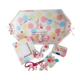 Set Mot Zana, 7 piese, personalizat cu nume si data, DSPH166