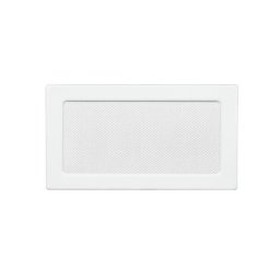 Grila de ventilatie metalica-alb/170 x 370