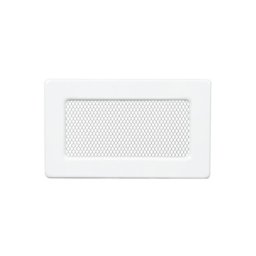 Grila de ventilatie metalica-alb/170 x 110