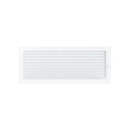 Grila de ventilatie metalica cu inchidere-alb/450 x 220