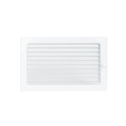 Grila de ventilatie metalica cu inchidere-alb/300 x 220