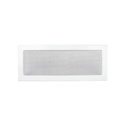 Grila de ventilatie metalica-alb/220 x 450