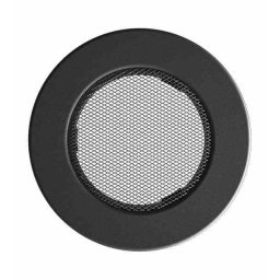 Grila de ventilatie metalica-negru-grafit D150, D125
