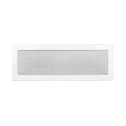 Grila de ventilatie metalica-alb/490 x 170