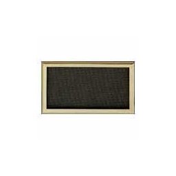 Grila de ventilatie metalica-bronz auriu/240x180
