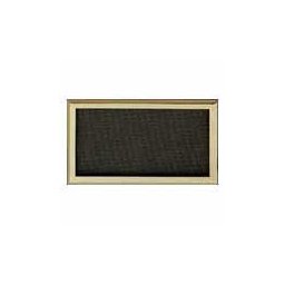 Grila de ventilatie metalica-bronz argintiu/240x180
