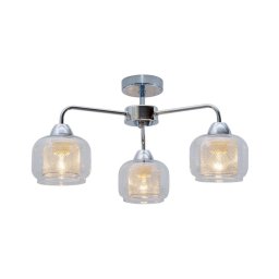 Lustră aplicată RAY 3xE14/40W/230V
