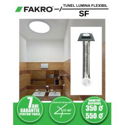 Tunel solar de lumina cu tub flexibil Fakro SF_