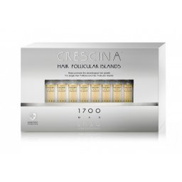 Crescina FOLLICULAR ISLANDS 1700 MAN *20 FIOLEE