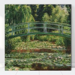 Tablou Claude Monet Iazul cu Nuferi RCM17 (Optiuni Tablou: 60x60cm)