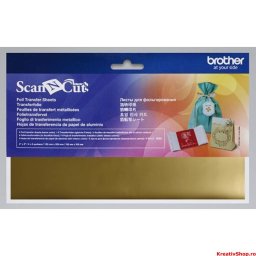 Foi de transfer cu folie metalizată (Auriu) Brother ScanNCut