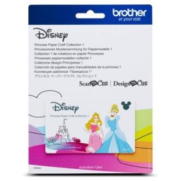 Colecție de modele pe hârtie cu prințese din povești 1 Brother ScanNCut
