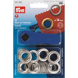 Ocheti 14mm argintii, pentru imbracaminte.