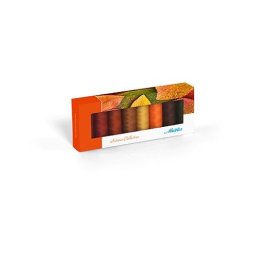 Ata de cusut SERALON® AUTUMN KIT 8 buc, poliester, fin 100/200 m, METTLER