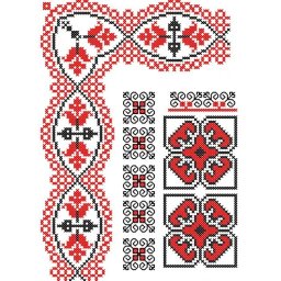 Model Broderie Planse VB011
