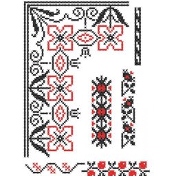 Model Broderie Planse VB013