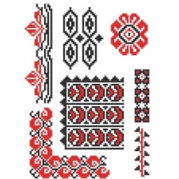 Model Broderie Planse VB017