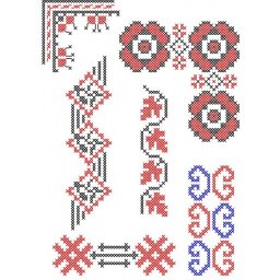 Model Broderie Planse VB019