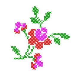 Model Broderie Flori FL001