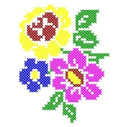 Model Broderie Flori FL005