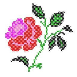 Model Broderie Flori FL006