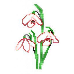 Model Broderie Flori FL008