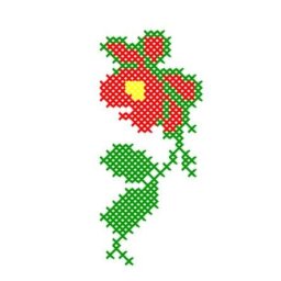 Model Broderie Flori FL017