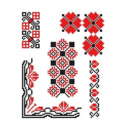 Model Broderie Planse VB037