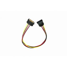 Cablu prelungitor alimentare SATA 15 pini T-M 30cm, Gembird CC-SATAMF-01