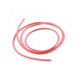 Cablu electric cu invelis siliconic pur, 16 AWG, 1m , Rosu