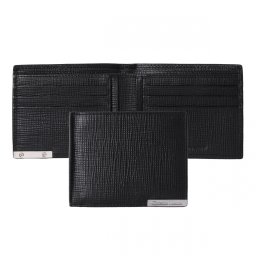 Portofel Christian Lacroix More Money Black piele naturala si Cravata Matase Borealy