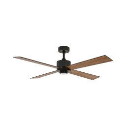 Ventilator LED de tavan Lucci air 213170 NEWPORT negru + telecomandă