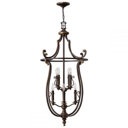 Pendul PLYMOUTH, bronz, H:424.3cm, 8 becuri, HK-PLYMOUTH8-P