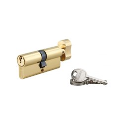 Butuc usa cu buton, 40 x 40 mm, alamit