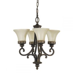 Lustră Drawing Room, 4xE27, D45,7cm, H:63-215cm, nuc-ivoir, FE-DRAWING-ROOM4
