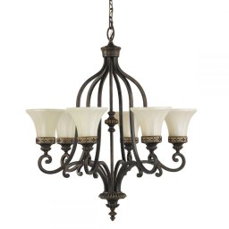 Candelabru Drawing Room, D71cm, H89-242cm, 6xE27, nuc-ivoriu, FE-DRAWING-ROOM6