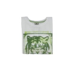 Tricou cu maneca scurta, baieti, Trybeyond (culoare crem)