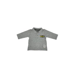 Tricou polo cu maneca lunga, Emporio88 (culoare gri)