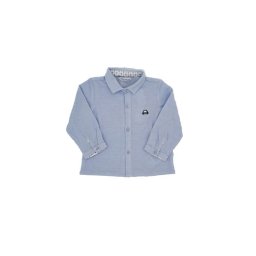 Tricou polo bleu cu maneca lunga, Mayoral 6-9luni